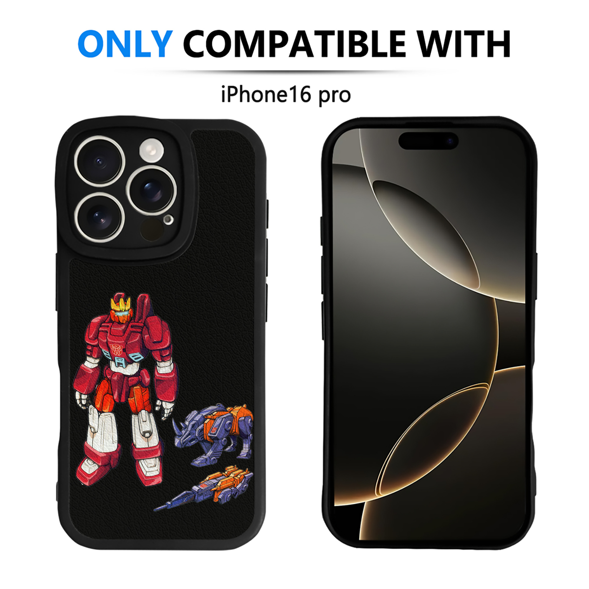 （画像用）  【iPhone 16シリーズ対応】シリコンスマホケース（レザー調） 材質：シリコン